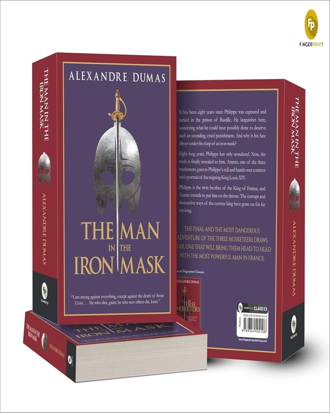 The Man In The Iron Mask by Alexandre Dumas [Paperback]