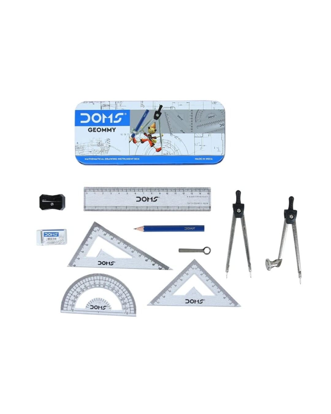 Doms Geommy | Mathematical Drawing Instruments Box