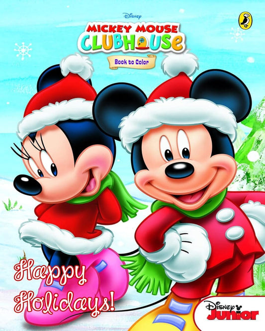 Happy Holidays! (Book to Colour)  by Disney [Paperback]