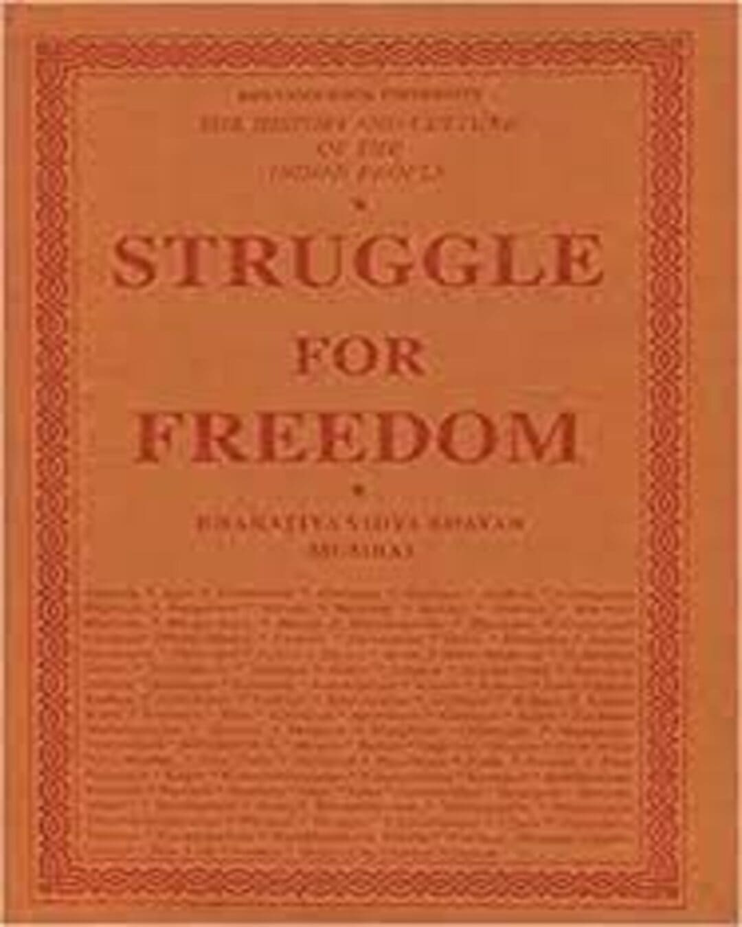 STRUGGLE FOR FREEDOM VOL. XI [Hardcover]