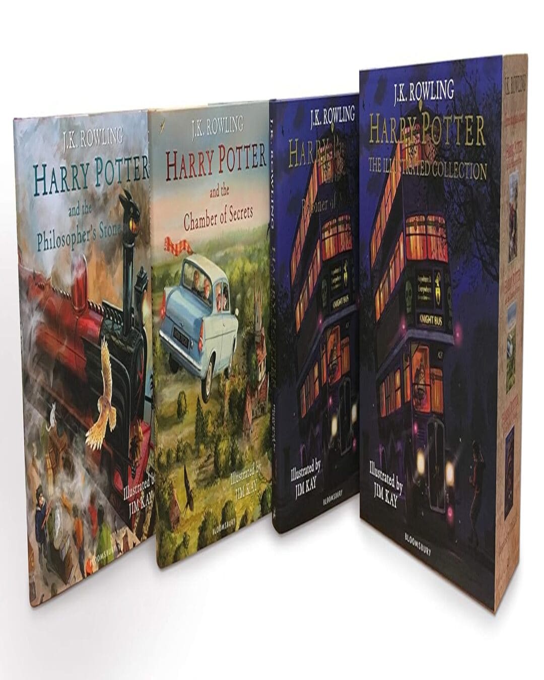 Harry Potter - The Illustrated Collection: Three Magical Classics by J.K. Rowling [Hardcover]