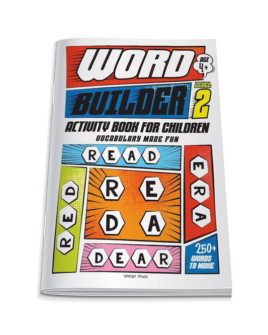 Word Builder Activity Book For Children - Make Meaningful Words With the Given Letters - Level 2 by Wonder House Books [Paperback]