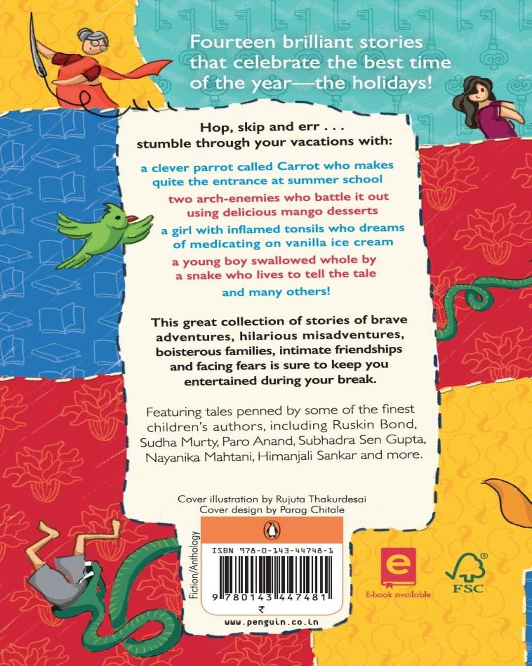 The Puffin Book Of Holiday Stories by Various [Paperback]