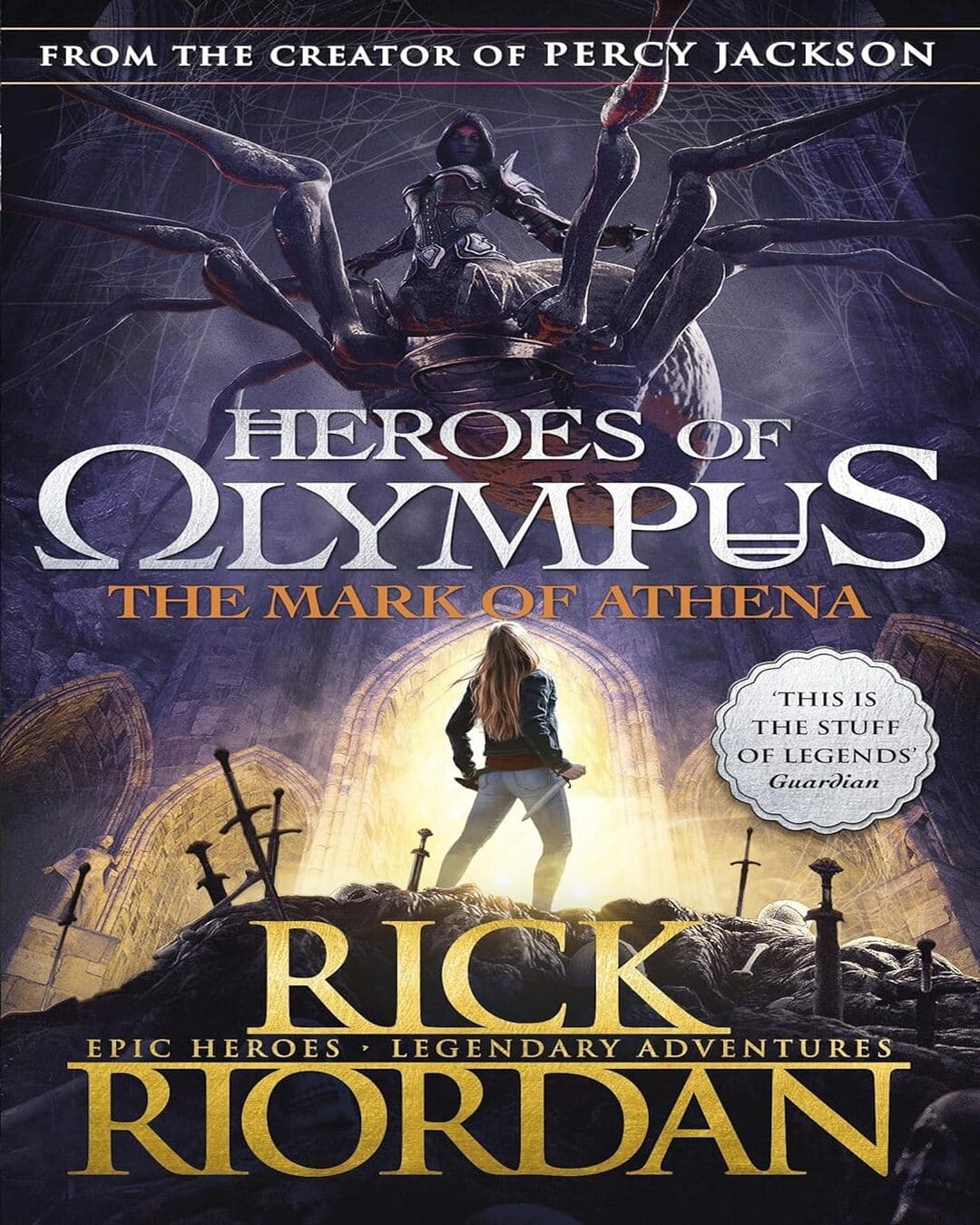 Heroes Of Olympus : Mark Of Athena by Riordan Rick [Paperback]