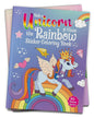 Ride a Unicorn & Chase the Rainbow : Sticker Coloring Book by Wonder House Books [Paperback]