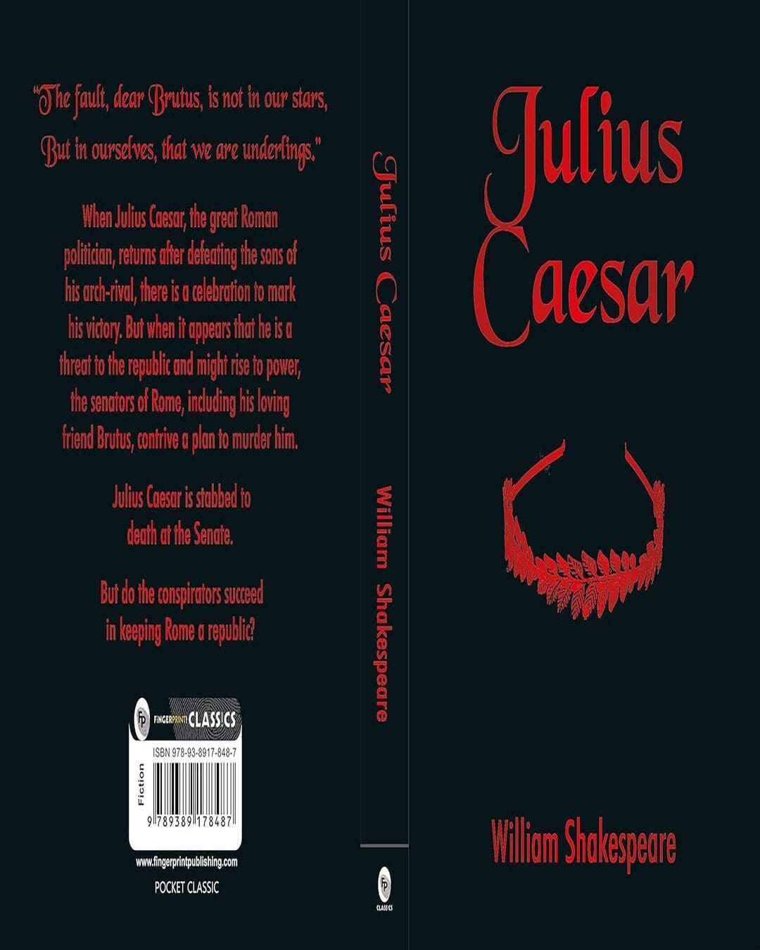 Julius Caesar (Pocket Classic) by William Shakespeare [Paperback]