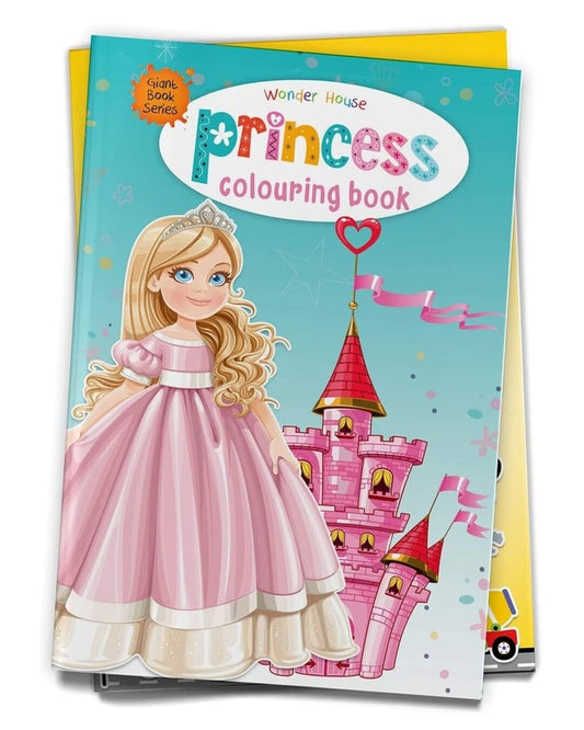 Princess Colouring Book (Giant Book Series): Jumbo Sized Colouring Books [Paperback]