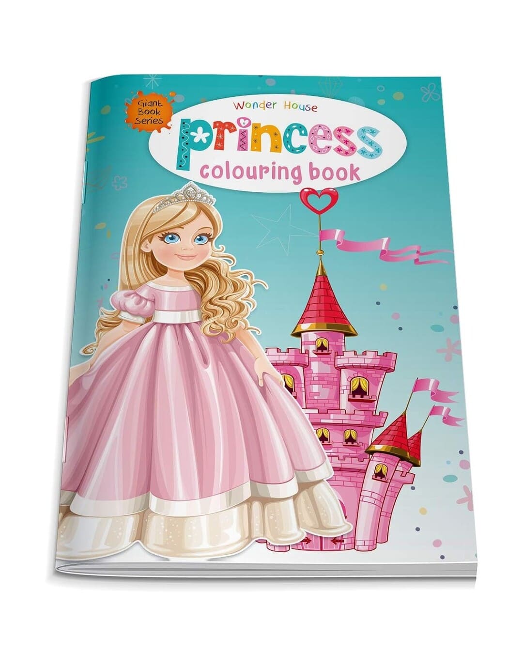 Princess Colouring Book (Giant Book Series): Jumbo Sized Colouring Books [Paperback]