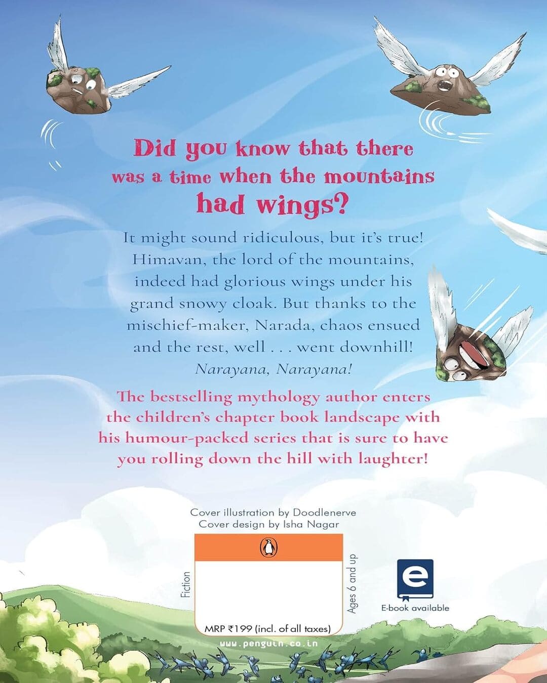 The Tale Of The Naughty Flying Mountains by Anand Neelakantan [Paperback]