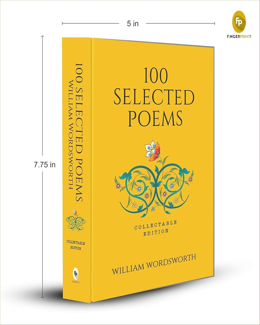 100 Selected Poems by William Wordsworth [Collectable Hardbound Edition] [Hardcover]