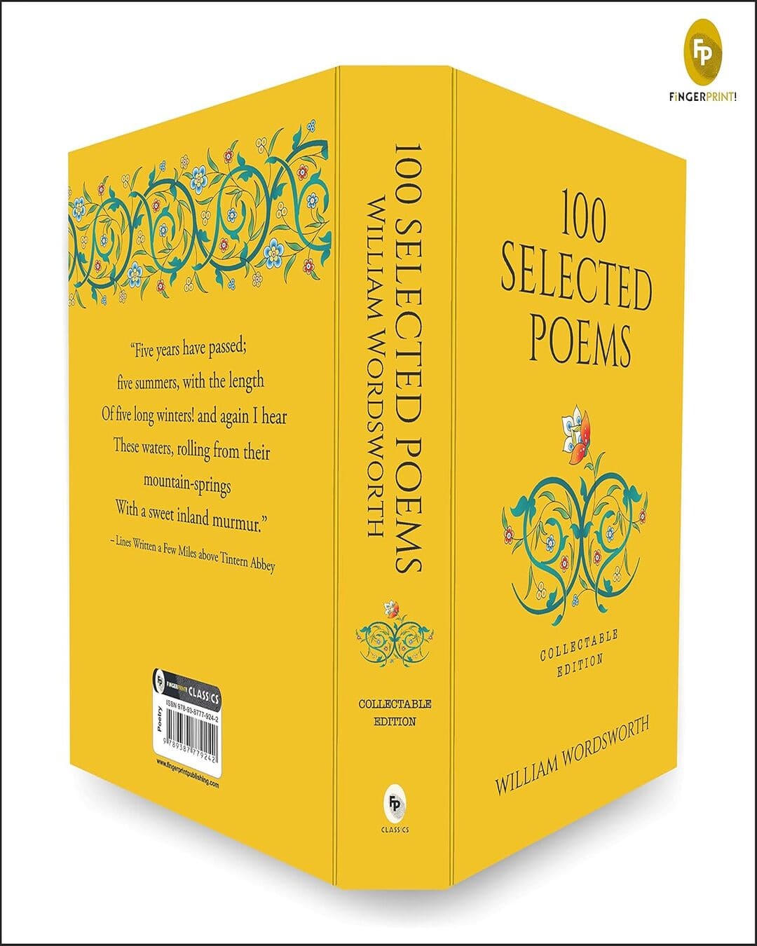 100 Selected Poems by William Wordsworth [Collectable Hardbound Edition] [Hardcover]