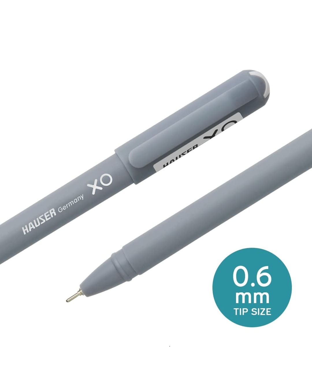 Hauser XO | Acu-Flow Writing System | Ball Pen | Black | 1 Pen