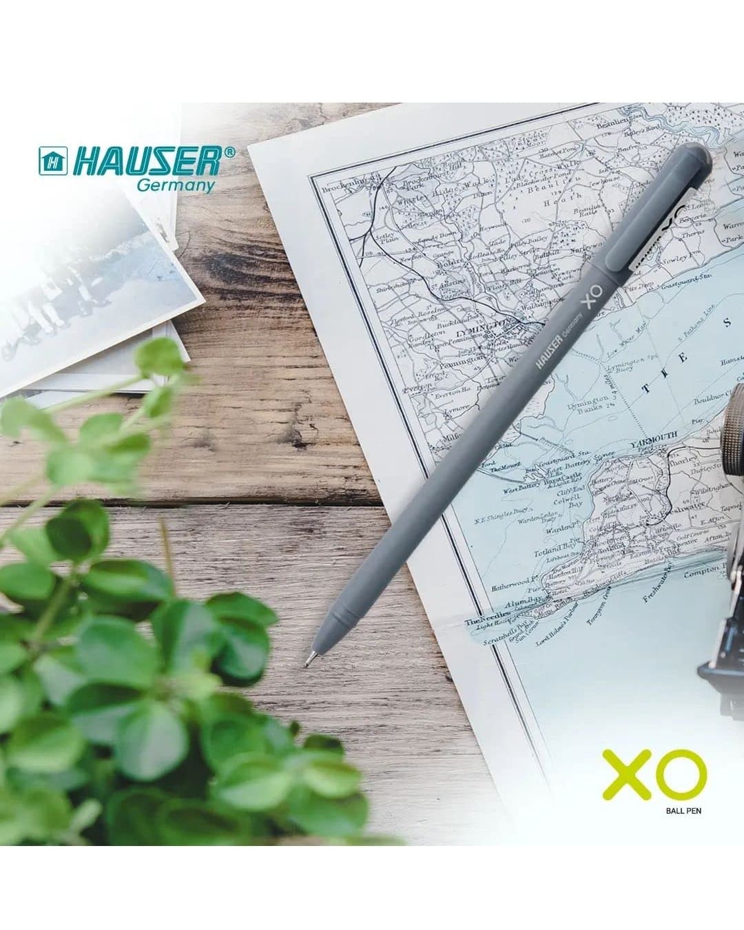 Hauser XO | Acu-Flow Writing System | Ball Pen | Black | 1 Pen