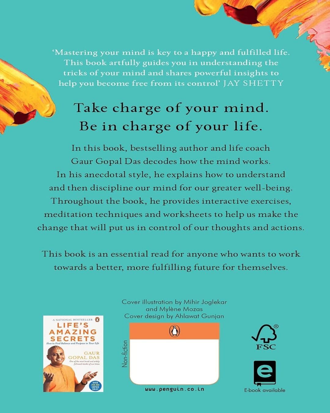 Energize Your Mind Learn the Art of Mastering Your Thoughts Feelings and Emotions by Gaur Gopal Das [Paperback]