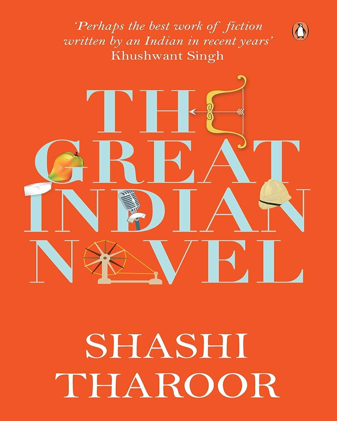 Great Indian Novel by Shashi Tharoor [Paperback]