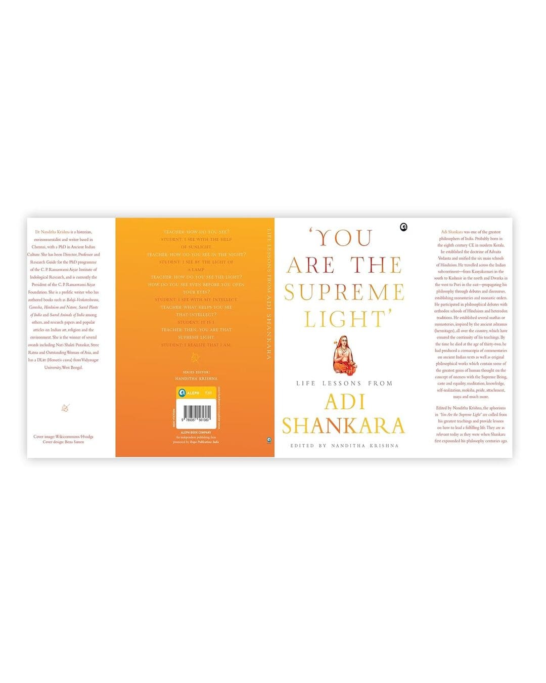 You Are the Supreme Light: Life Lessons from Adi Shankara Edited by Nanditha Krishna [Hardcover]