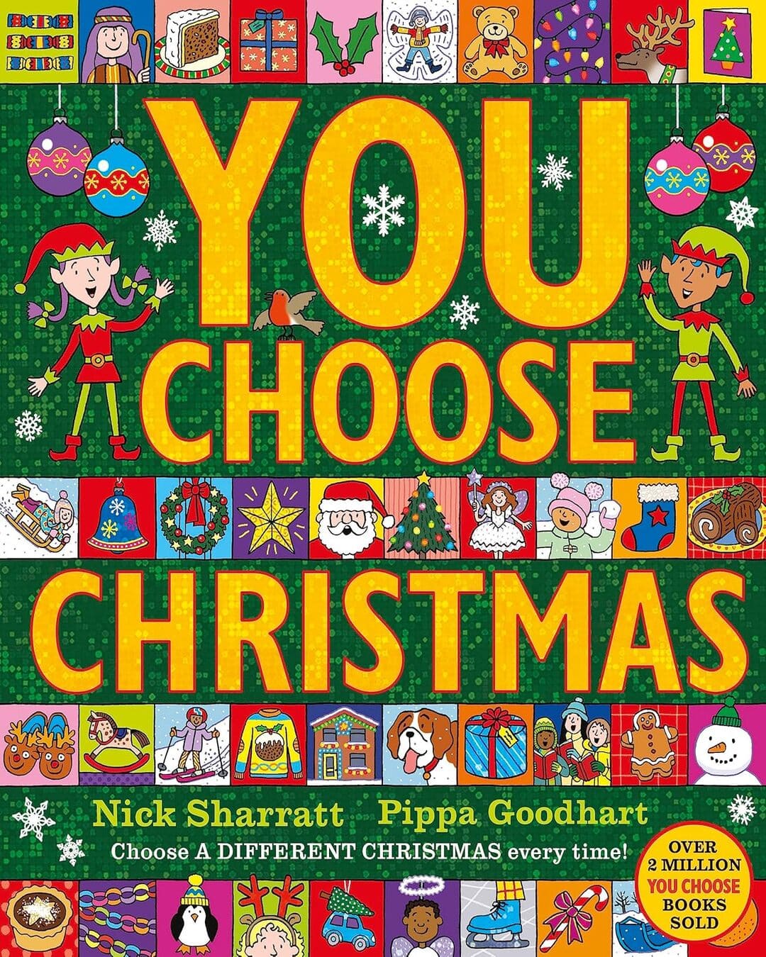 You Choose Christmas by Pippa Goodhart, Nick Sharratt (Illustrator) [Hardcover]