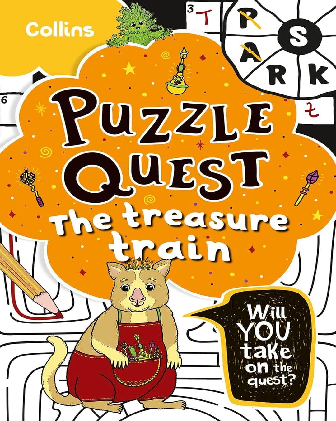 Puzzle Quest : THE TREASURE TRAIN [Paperback]