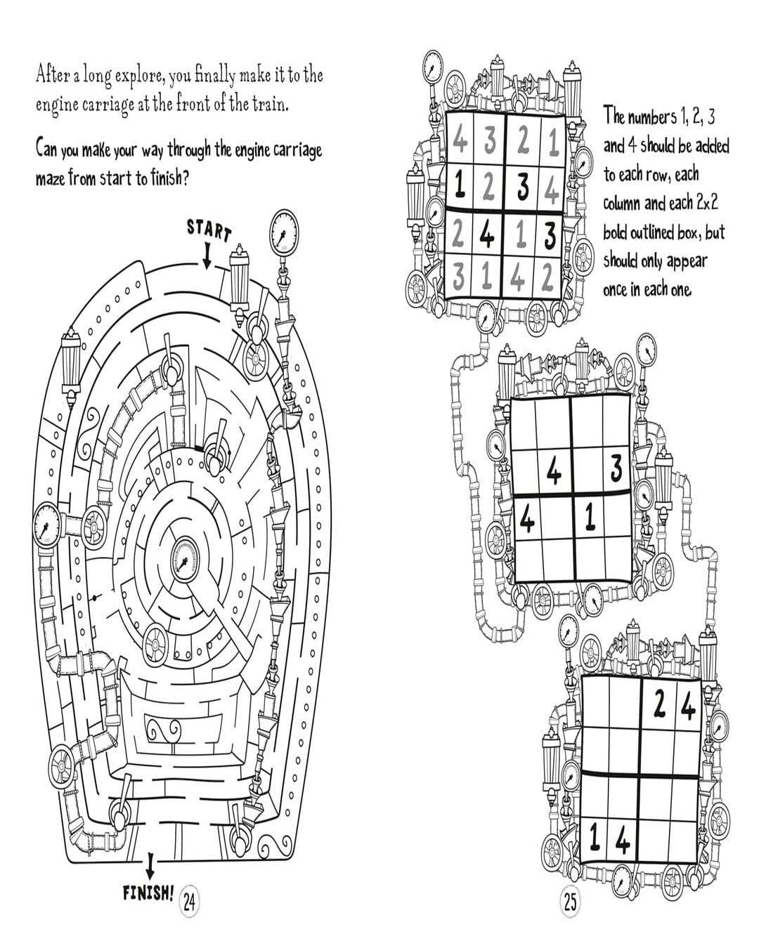 Puzzle Quest : THE TREASURE TRAIN [Paperback]