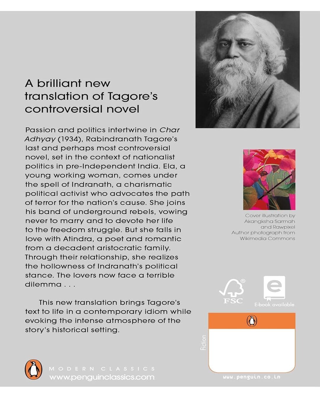 Four Chapters by Rabindranath Tagore [Paperback]