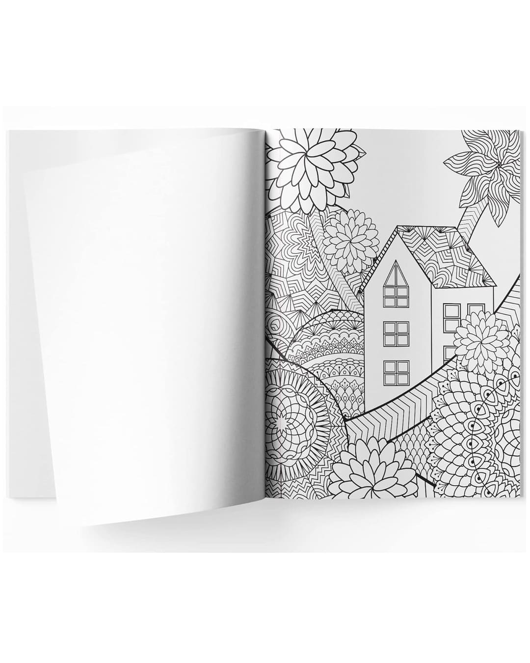 Relaxing Mandala Coloring Book for Adults by Wonder House Books [Paperback]