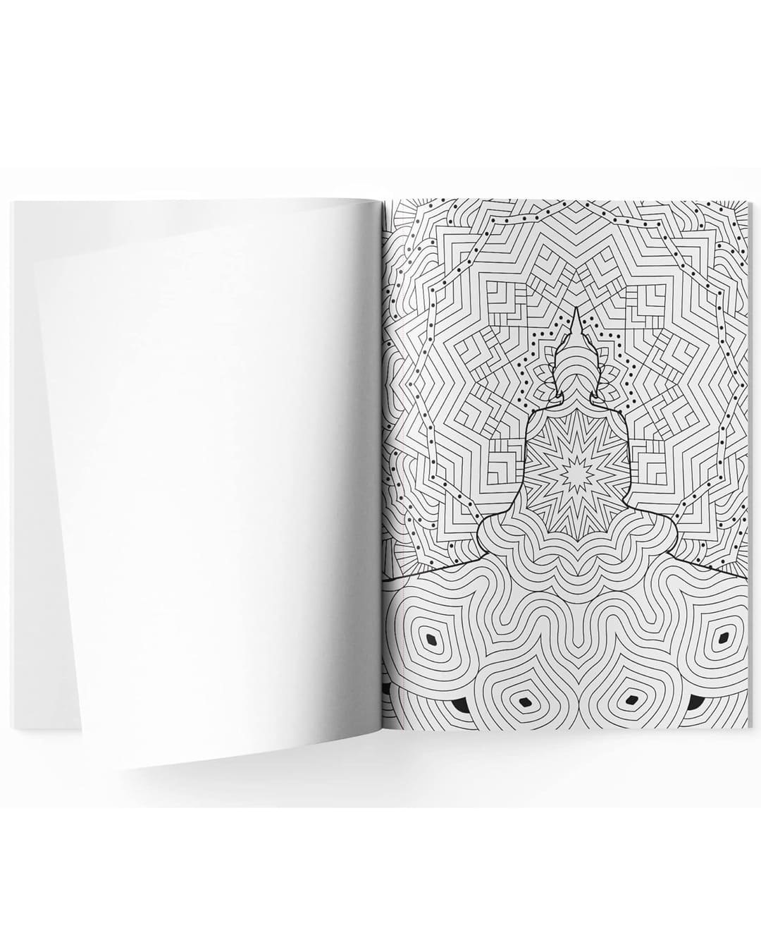 Relaxing Mandala Coloring Book for Adults by Wonder House Books [Paperback]