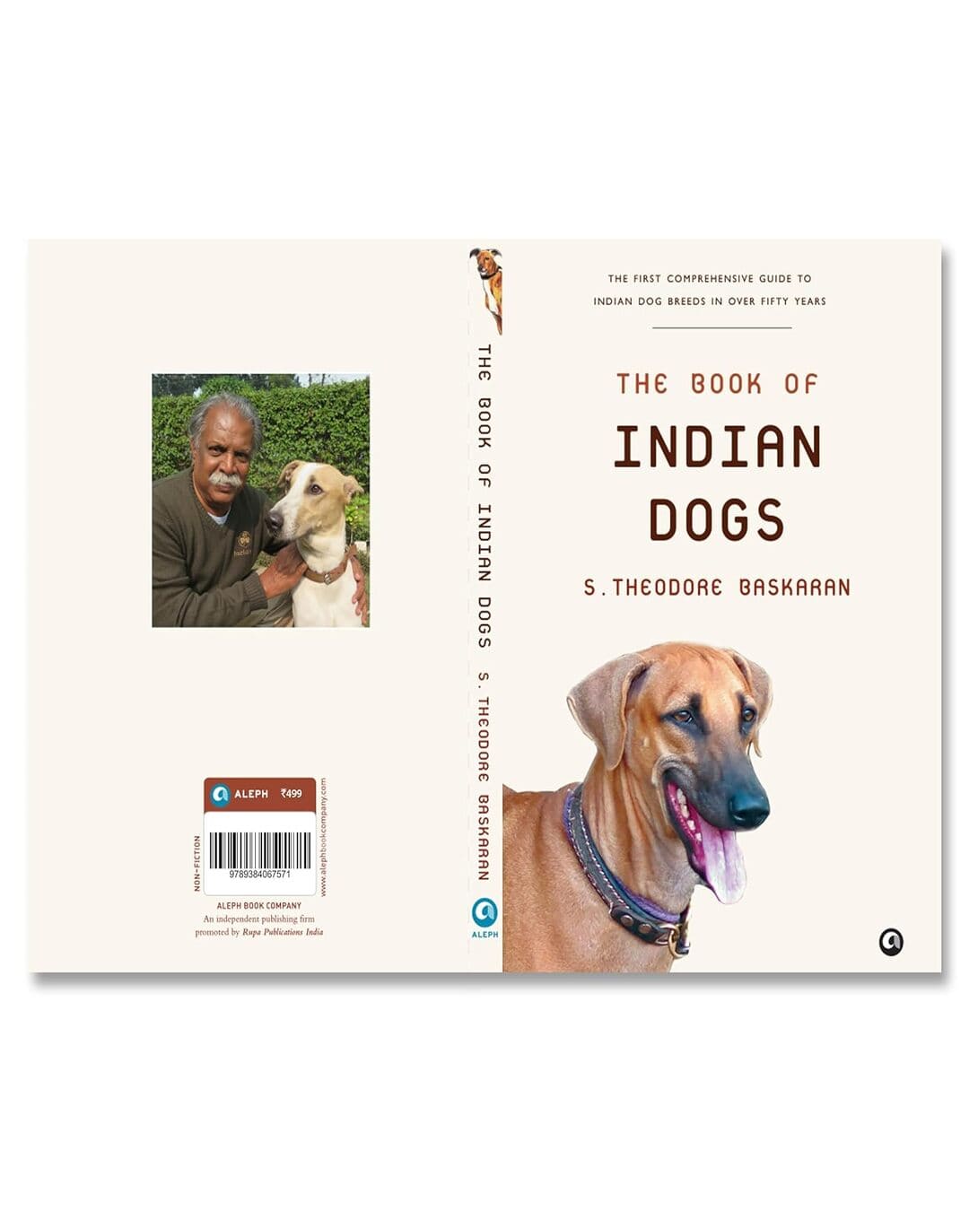 The Book of Indian Dogs by S. Theodore Baskaran [Hardcover]