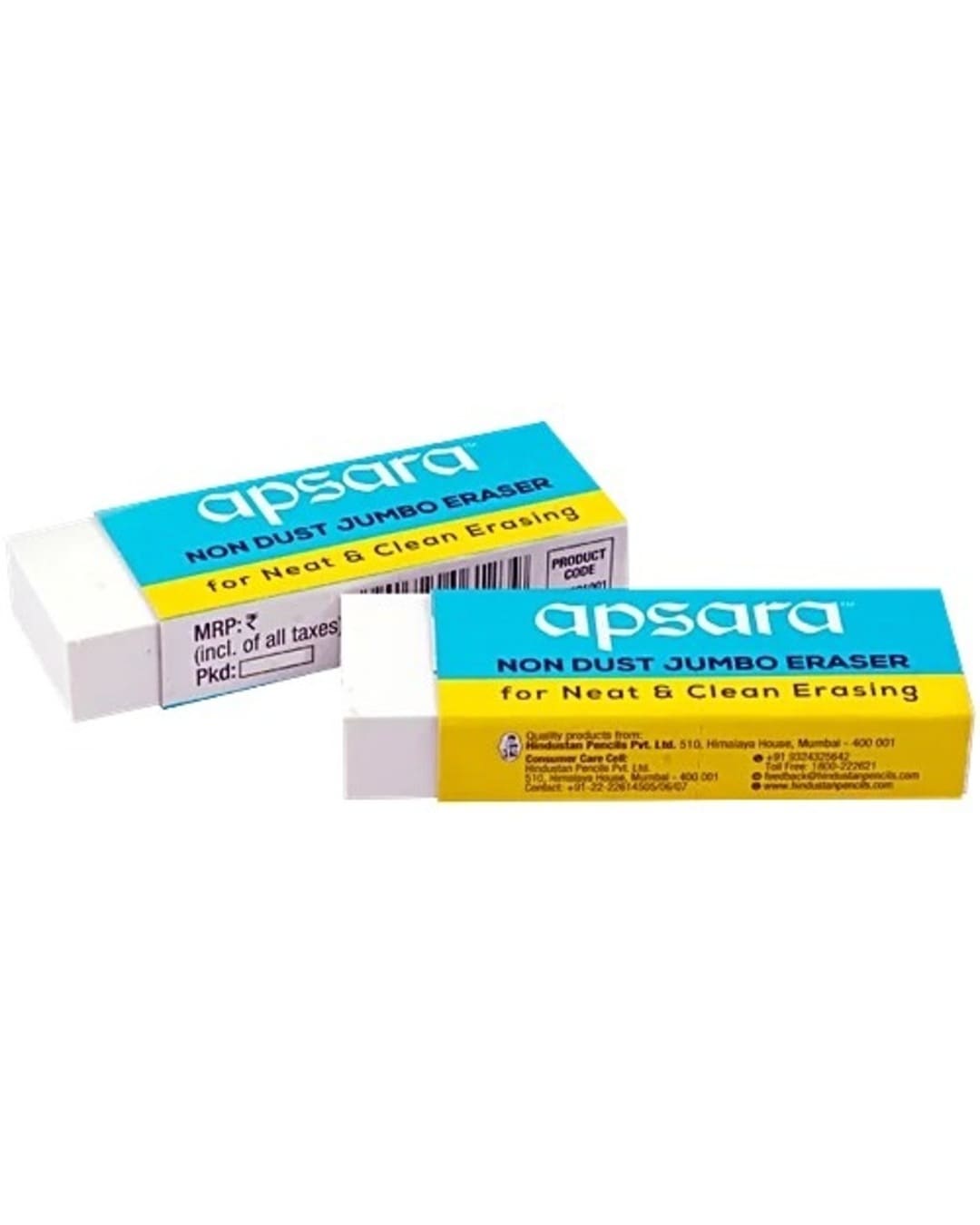 Apsara Non Dust Jumbo Eraser | 1 Eraser