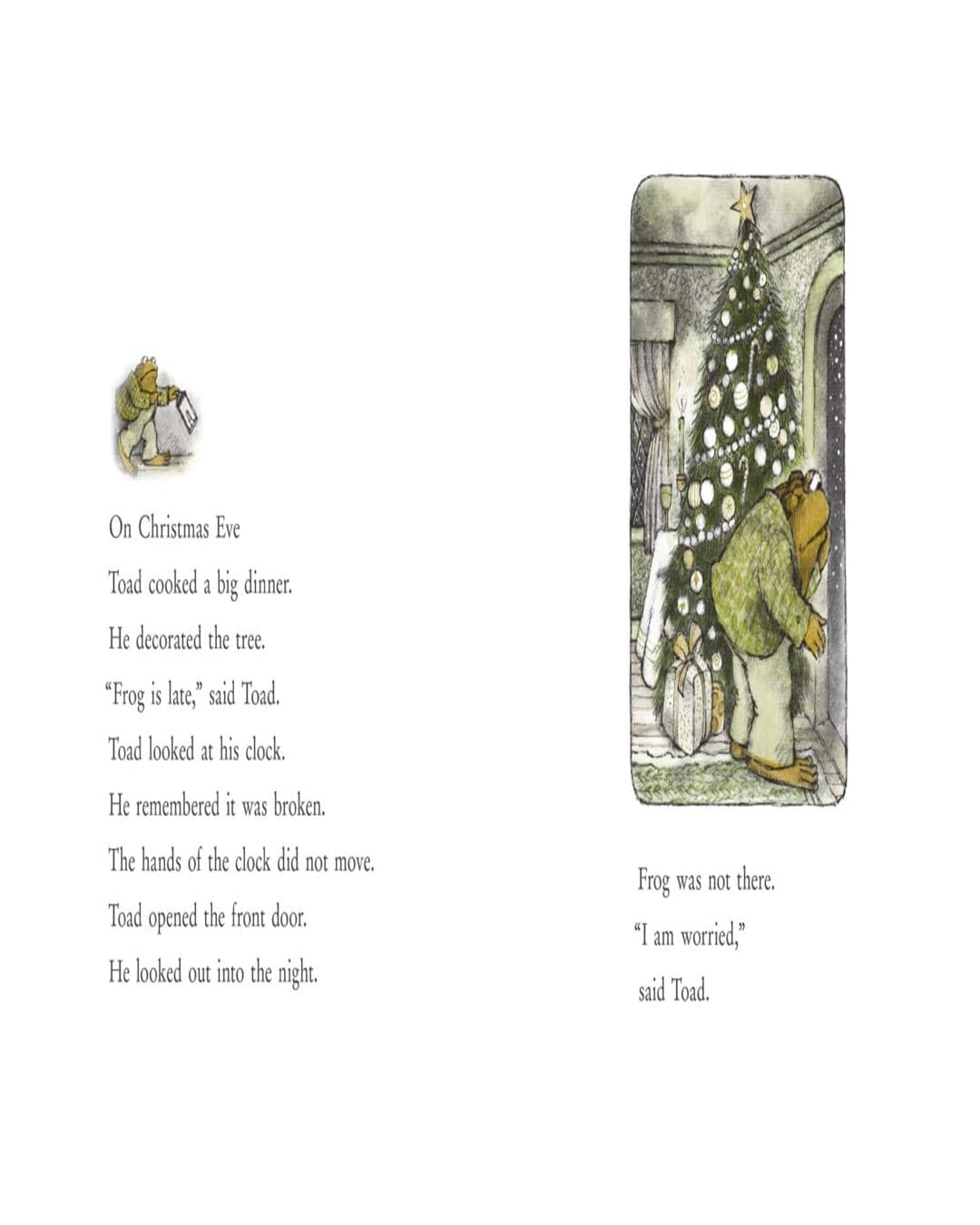 Christmas With Frog And Toad by Arnold Lobel, Illustrated by Arnold Lobel [Paperback]