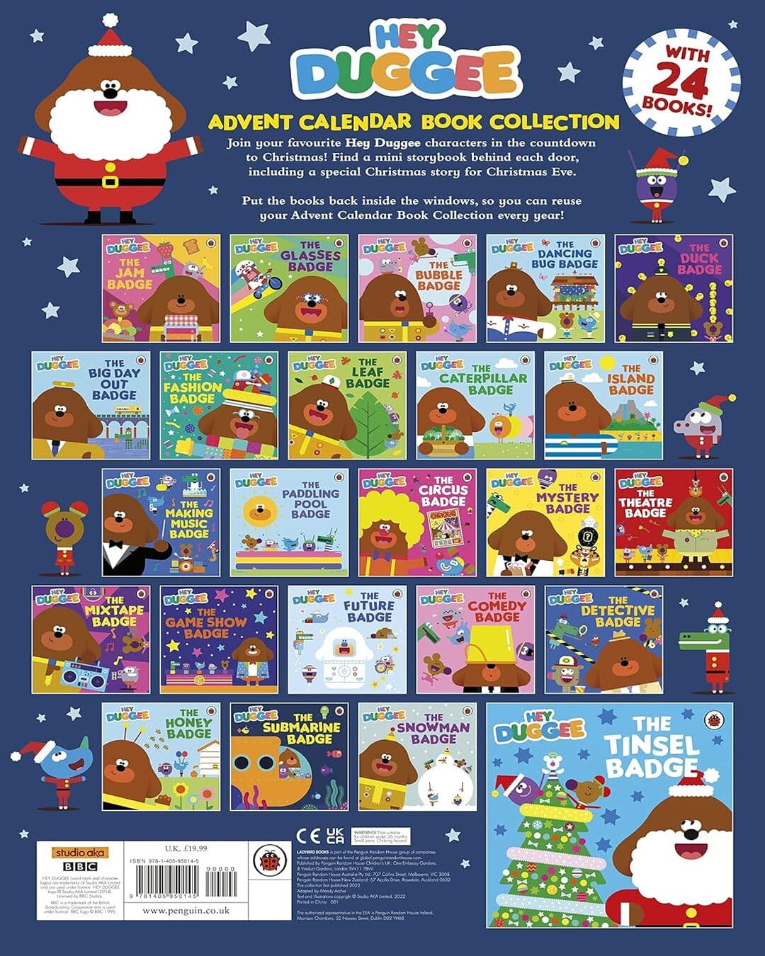 Hey Duggee: Advent Calendar Book Collection [Paperback]