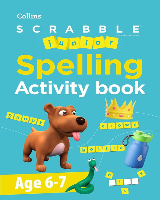 SCRABBLEâ„¢ JUNIOR SPELLING ACTIVITY BOOK - Age 6-7 [Paperback]