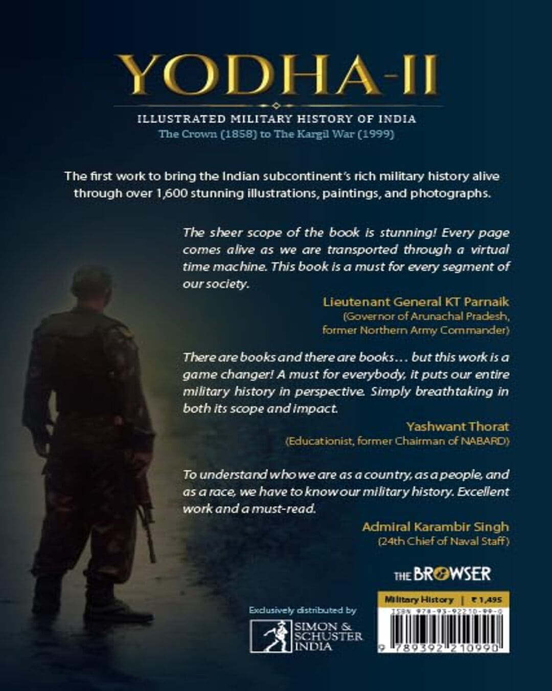 Yodha-II : The Illustrated Military History of India by Shiv Kunal Verma [Paperback]