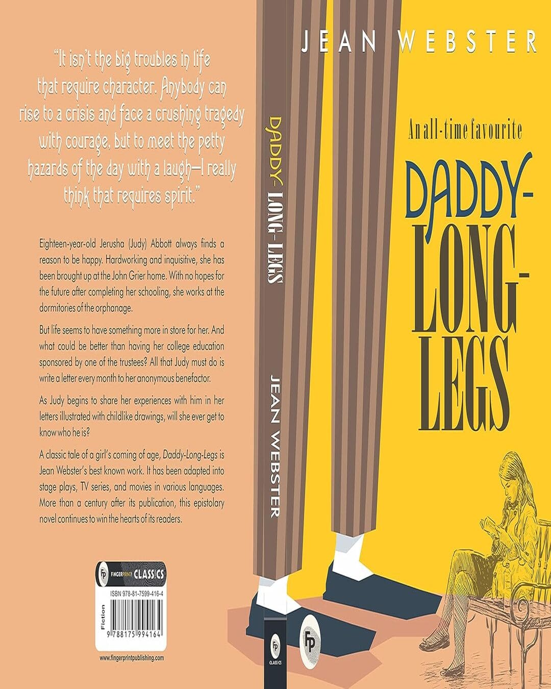 Daddy Long Legs by Jean Webster [Paperback]