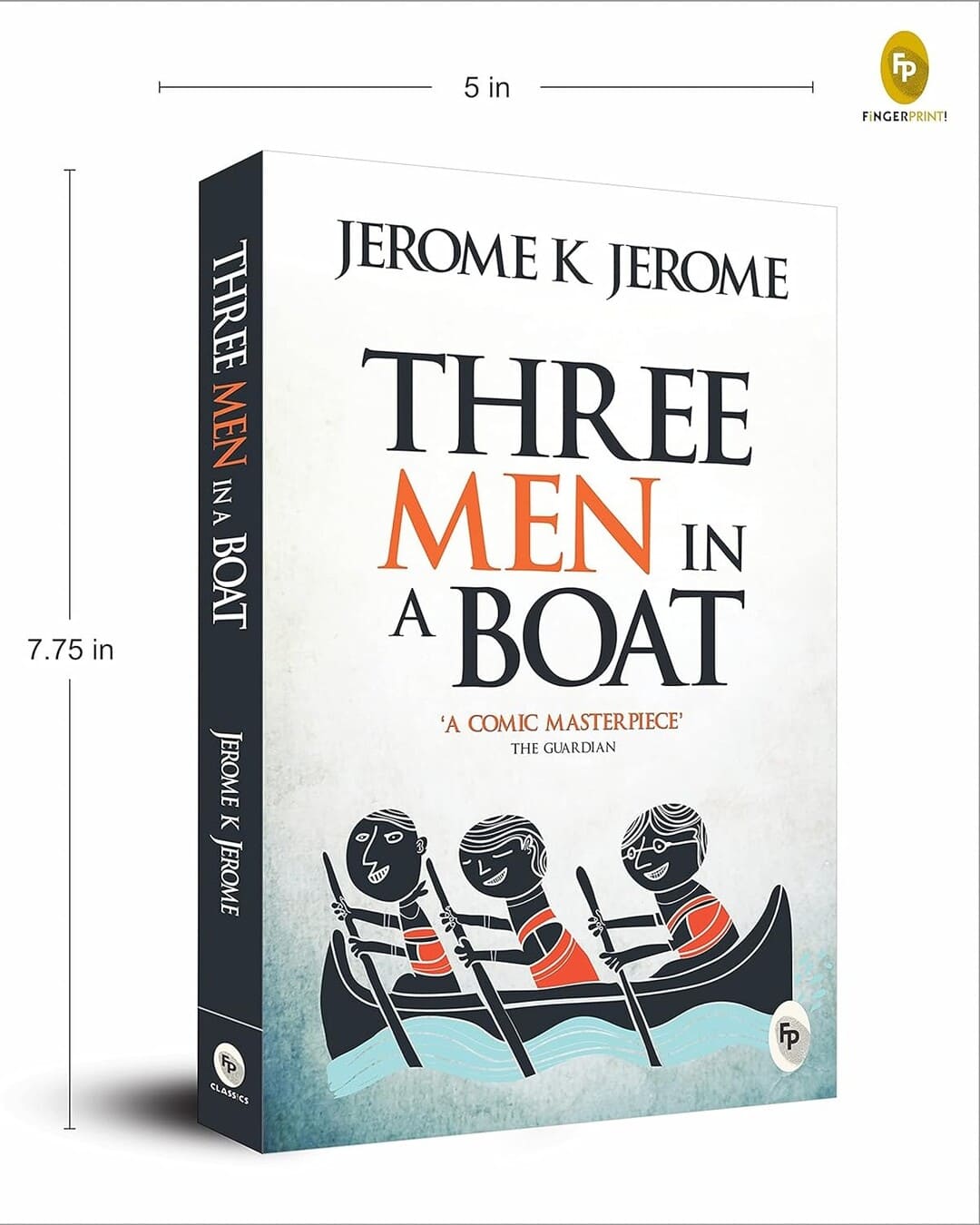 Three Men in a Boat by Jerome K. Jerome [Paperback]