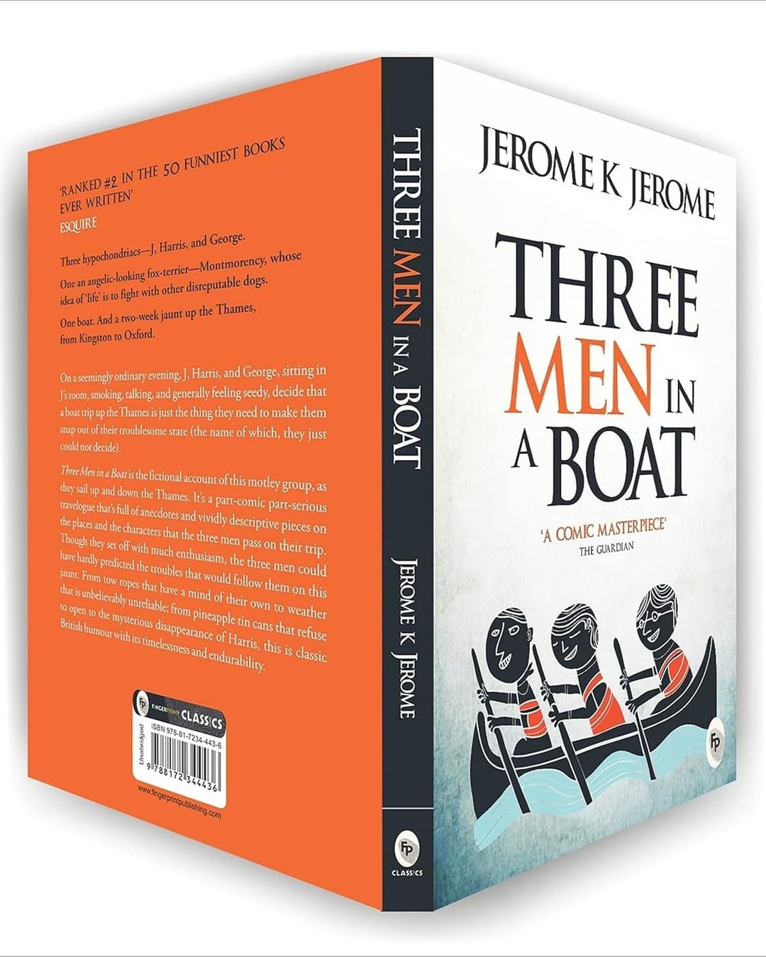 Three Men in a Boat by Jerome K. Jerome [Paperback]