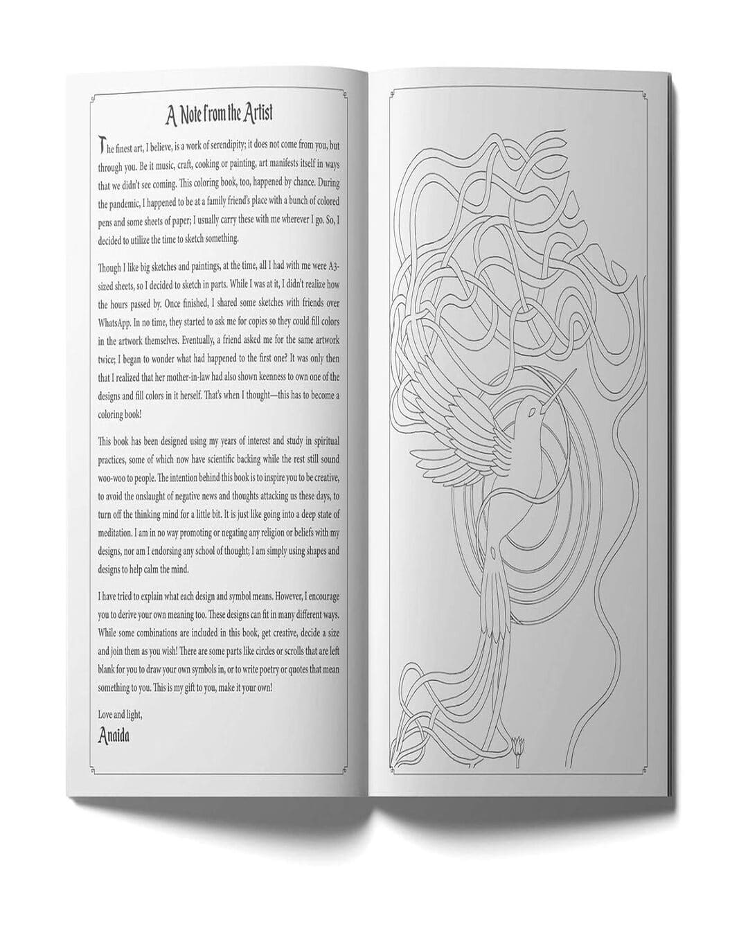 Tattva - An Aspect of Reality : Spiritual Colouring Book [Paperback]