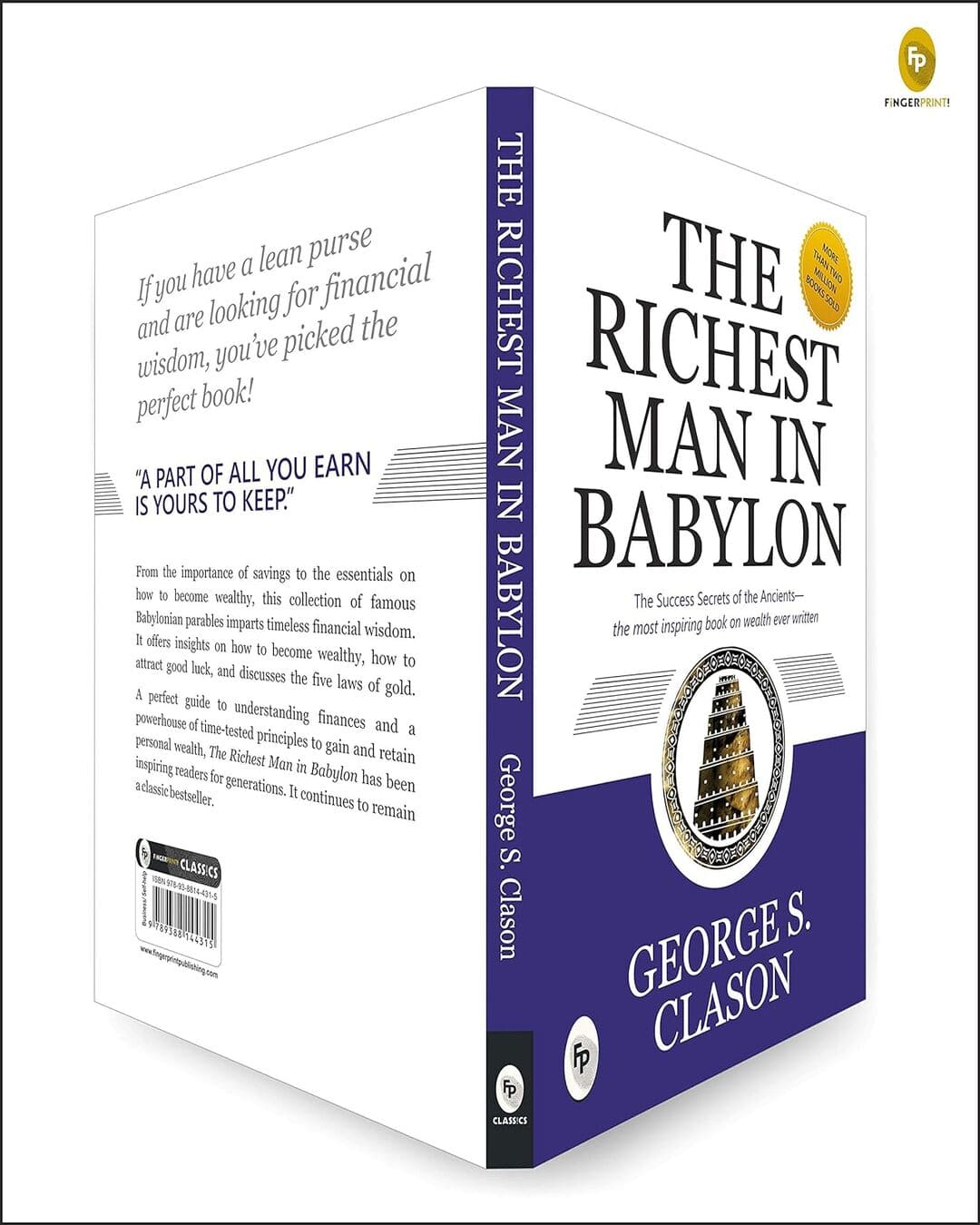 The Richest Man in Babylon  - Classics by George S. Clason [Paperback]