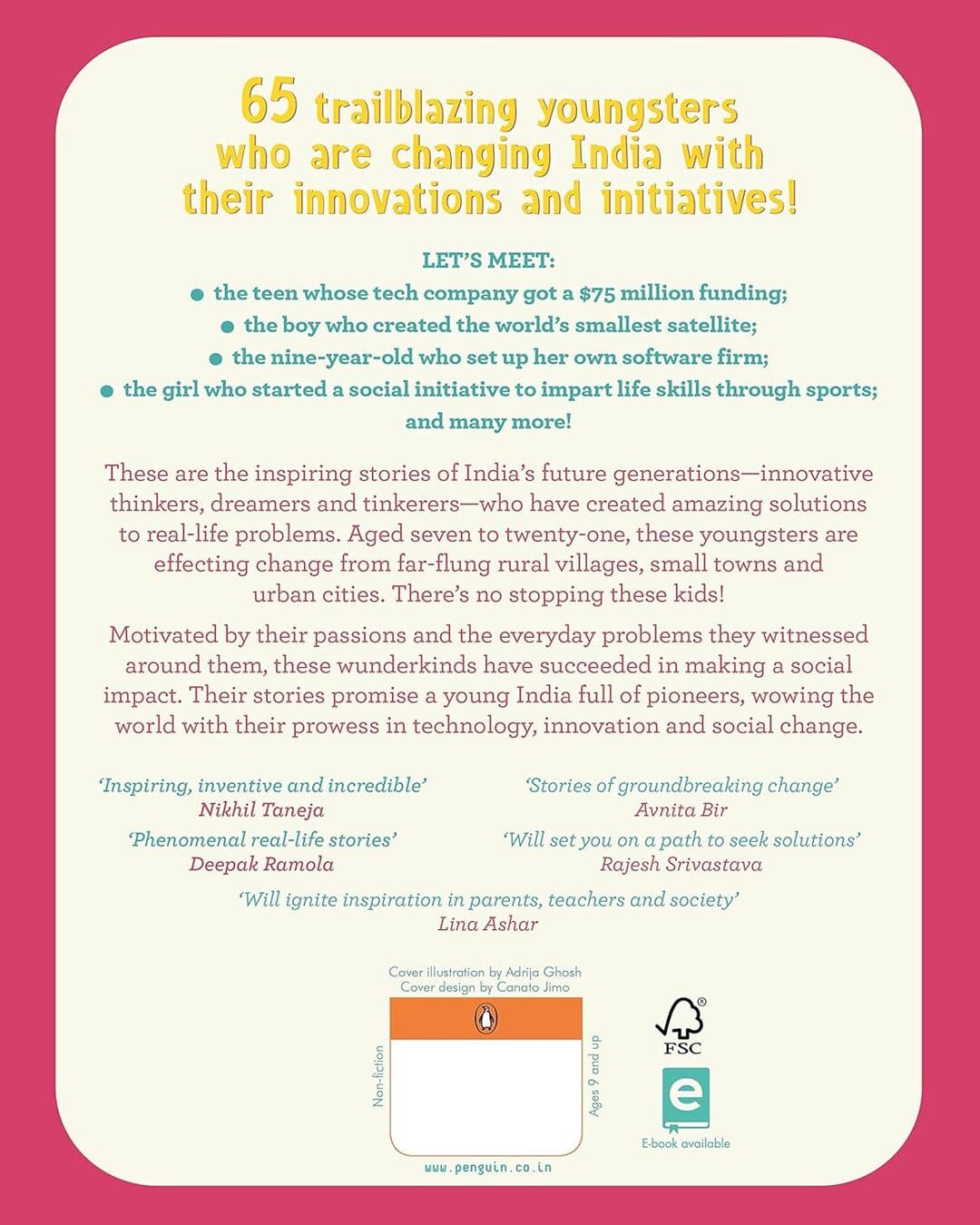 Young Indian Innovators And Change-Maker by Sharma, Rupangi [Paperback]