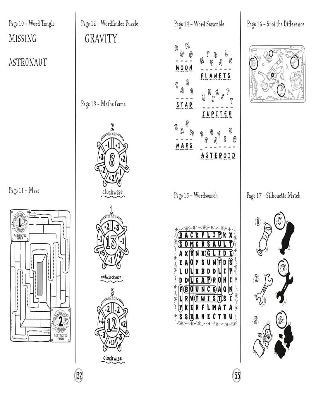 Puzzle Quest : THE MISSING ASTRONAUT [Paperback]