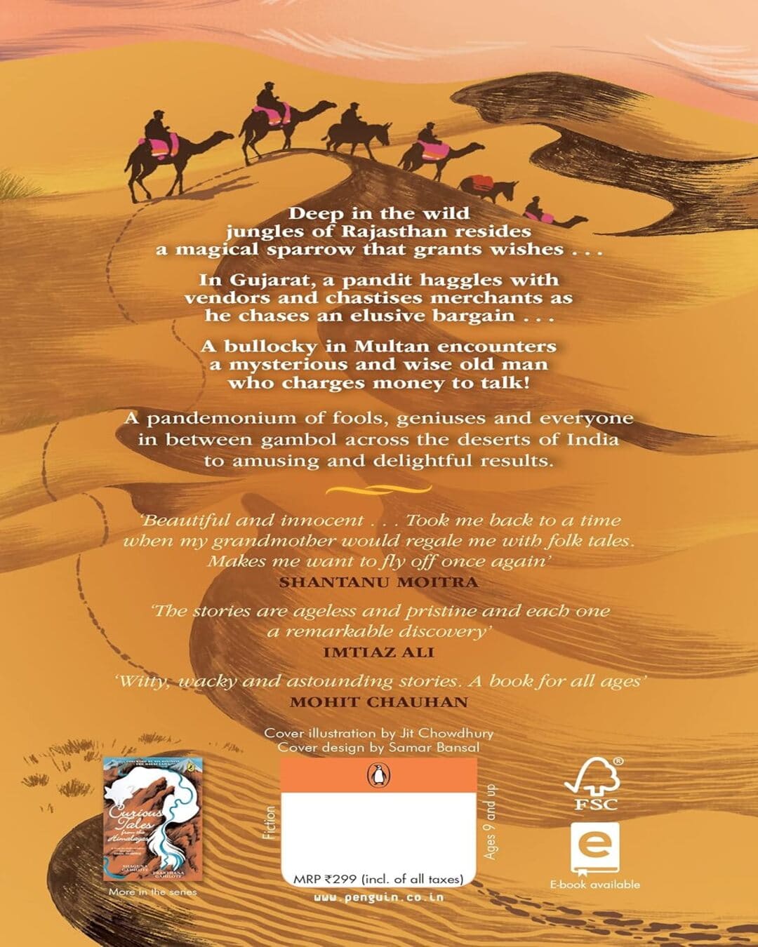 Curious Tales From The Desert by Shaguna Gahilote & Prarthana Gahilote [Paperback]