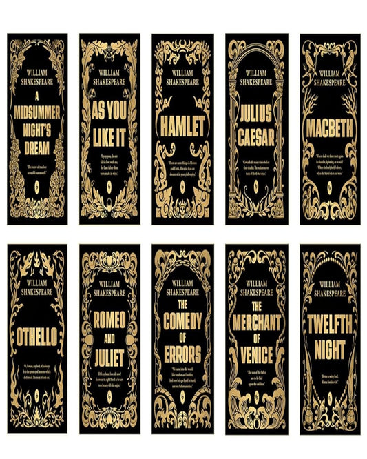 Greatest Works of William Shakespeare (Boxed Set of 10) - Hamlet | Othello | The Merchant of Venice | Macbeth | The Comedy of Errors | Romeo and Juliet | Julius Caeser | Twelfth Night | A Midsummer Night's Dream | As You Like It [Paperback]