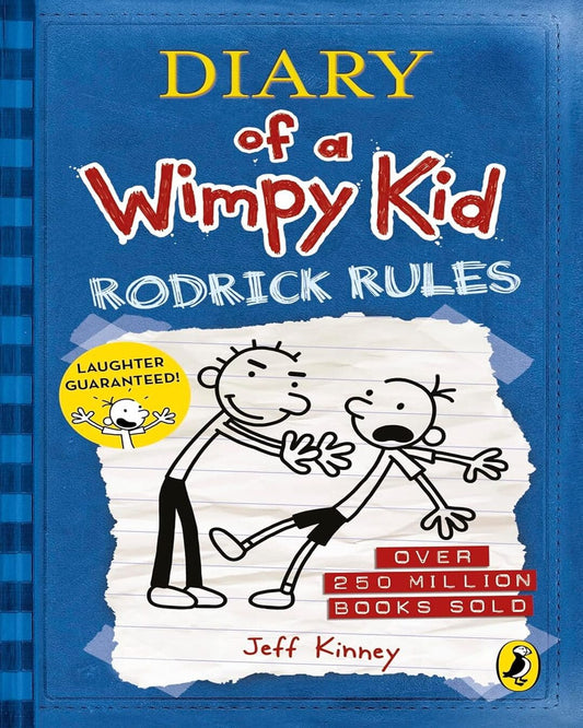 Diary of a Wimpy Kid : Rodrick Rules by Jeff Kinney [Paperback]