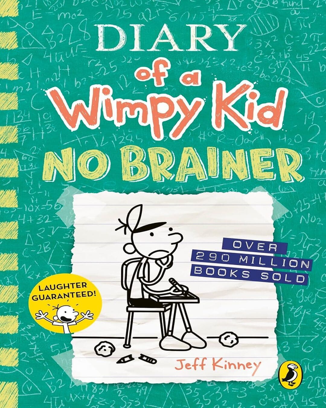 Diary of a Wimpy Kid : No Brainer by Jeff Kinney [Paperback]