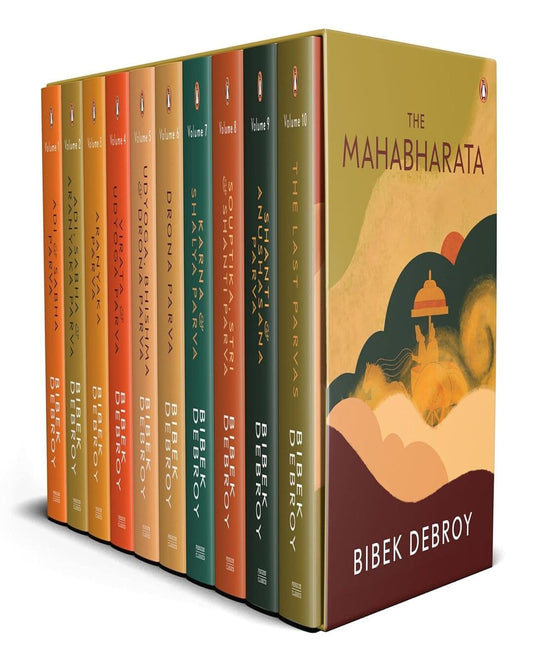 The Mahabharata Vol 1- 10 by Bibek Debroy [Hardcover]