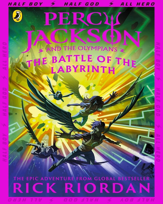 Percy Jackson (4) : Battle Of Laby Labyrinth by Riordan Rick [Paperback]