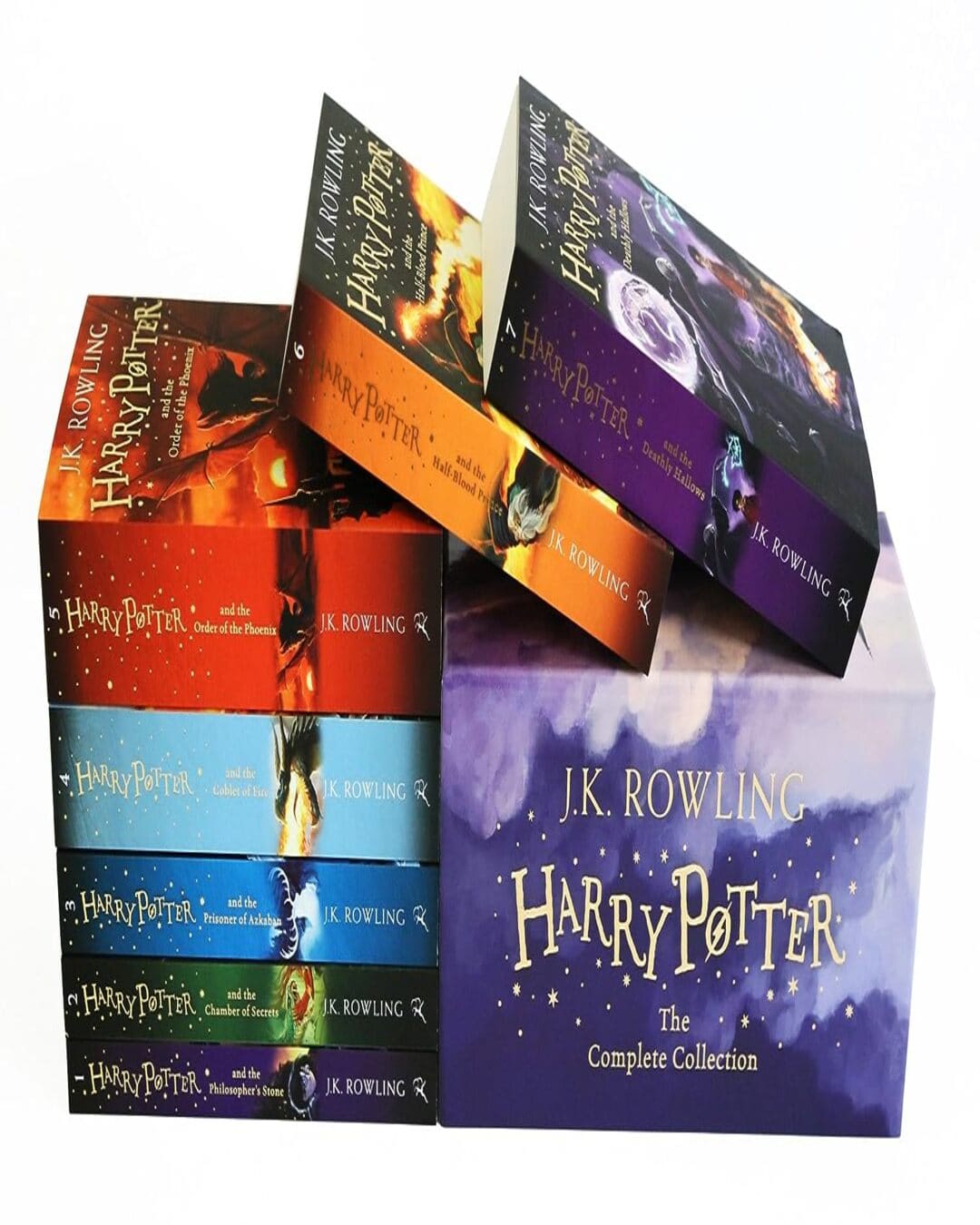 Harry Potter Box Set: The Complete Collection (Childrenâ€™S Paperback) - (Box Set -Set Of 7 Vols) by J K Rowling [Paperback]