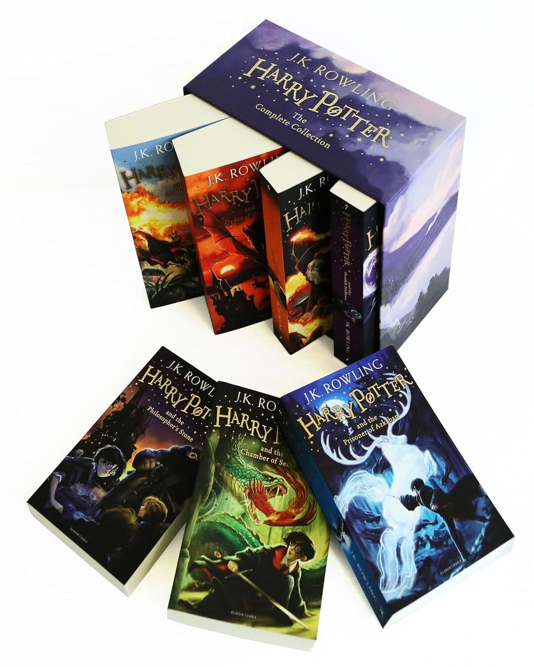 Harry Potter Box Set: The Complete Collection (Childrenâ€™S Paperback) - (Box Set -Set Of 7 Vols) by J K Rowling [Paperback]