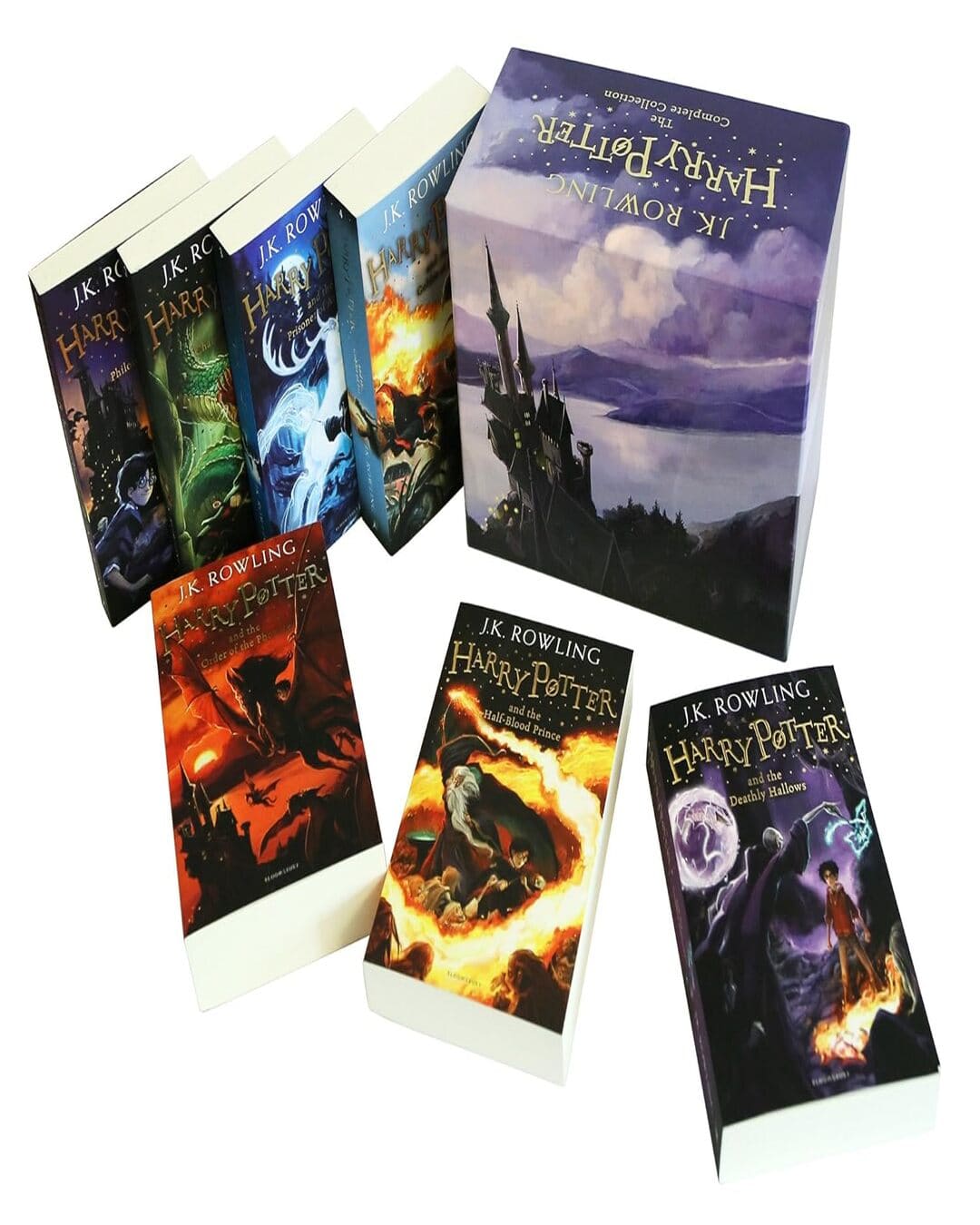 Harry Potter Box Set: The Complete Collection (Childrenâ€™S Paperback) - (Box Set -Set Of 7 Vols) by J K Rowling [Paperback]