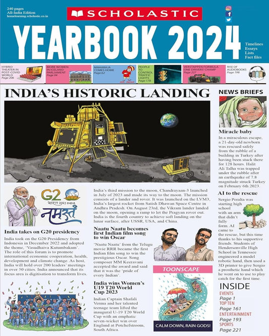 Scholastic Yearbook 2024 [Paperback]