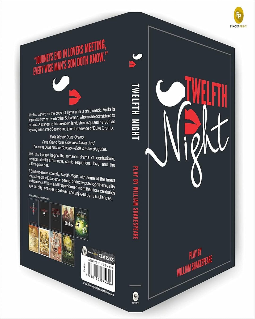 Twelfth Night  - Classics by William Shakespeare [Paperback]